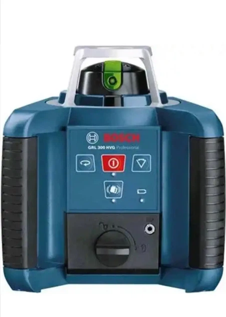 Профессиональный ротационный лазерный нивелир BOSCH GRL 300 HVG SET Professional: зеленый луч, оригинал BMR - изображение 2