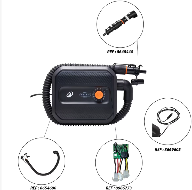 Електричний Насос ITIWIT для SUP-Бордів та Каяків PEHP 50 12 В (1-15 PSI) - зображення 4