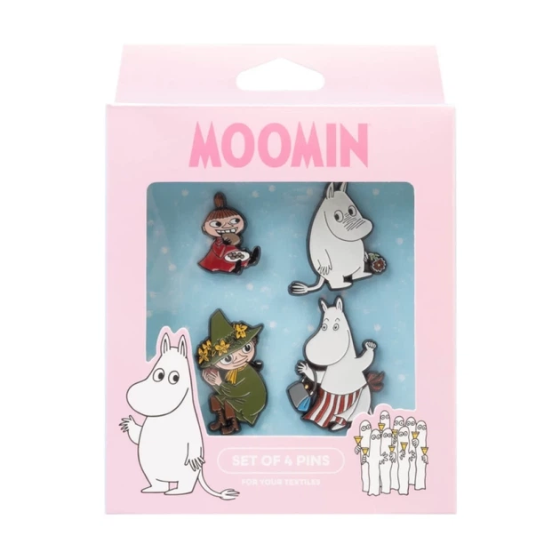 Набор значков Moomin Moments 4 шт (SET4P017) - Фото 2 Набор значков Moomin Moments 4 шт (SET4P017) - изображение 2
