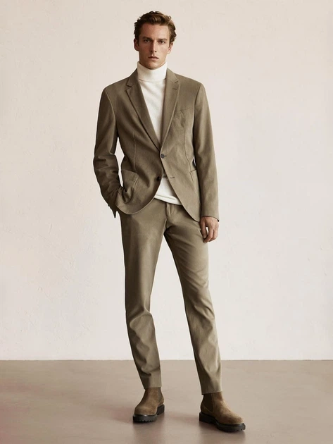 Чоловічий піджак Massimo Dutti 2015145527 52 - изображение 5