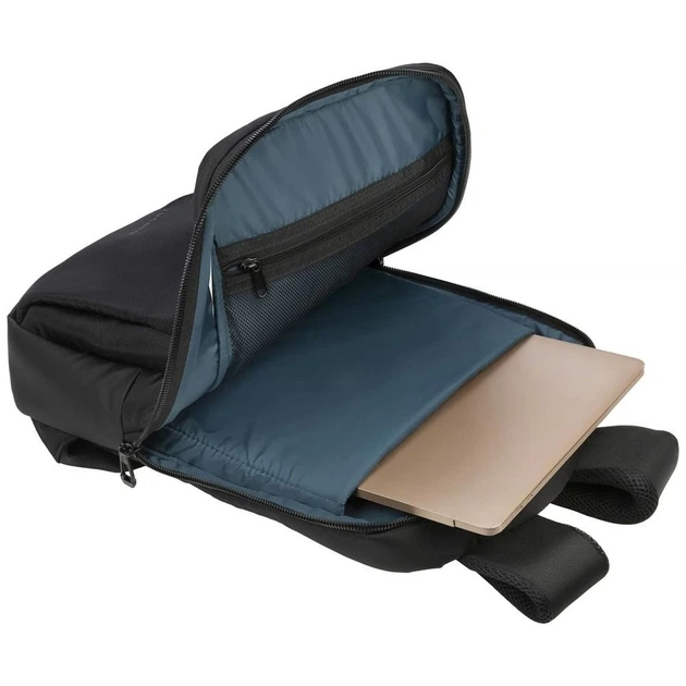 Рюкзак Tucano Planet Lunar для ноутбука 15.6"/MacBook Pro 16" Black (BKLUN15-BK) - Фото 8 Рюкзак Tucano Planet Lunar для ноутбука 15.6"/MacBook Pro 16" Black (BKLUN15-BK) - изображение 8