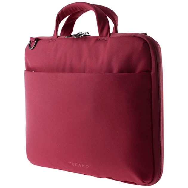 Сумка Tucano Darkolor Slim Bag для ноутбука 13"/14" Red (BDA1314-R) - Фото 2 Сумка Tucano Darkolor Slim Bag для ноутбука 13"/14" Red (BDA1314-R) - изображение 2