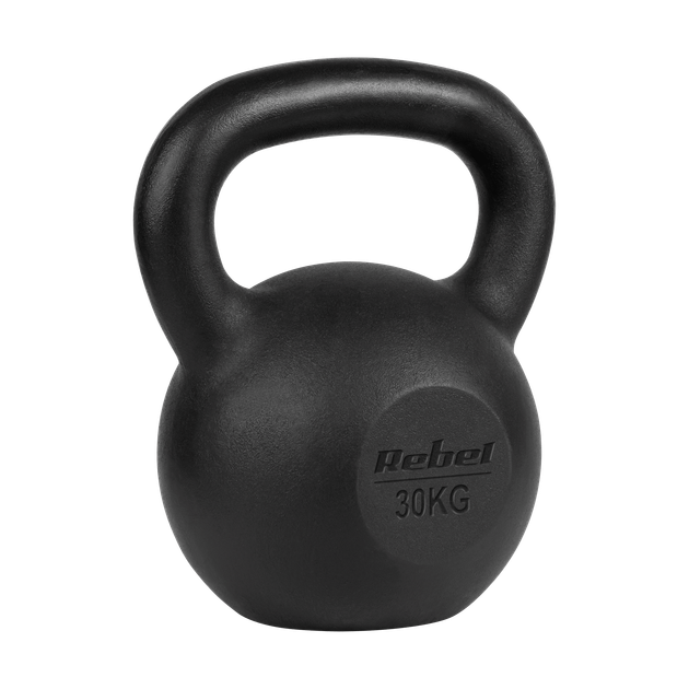Спортивна гиря Rebel Active 30 кг чавунна - изображение 2