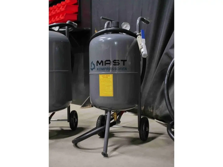 Піскоструминний пристрій напірний MAST MSB10 (37л) - зображення 3