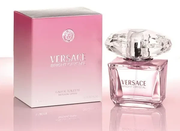 Жіноча туалетна вода Versace Bright Crystal 90 мл з магнітною стрічкою - Фото 2 Жіноча туалетна вода Versace Bright Crystal 90 мл з магнітною стрічкою - зображення 2
