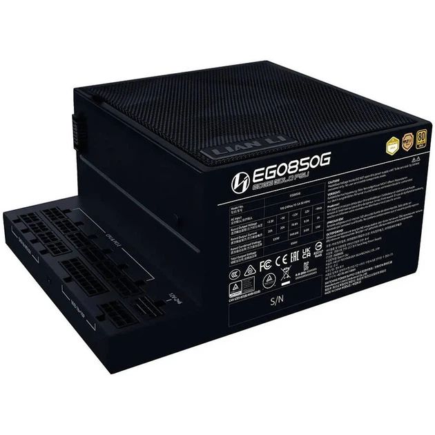 Блок питания Lian Li Edge Gold 850W Black (G9P.EG0850G.B000.EU) - изображение 6