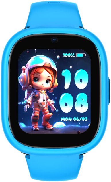 Детские смарт-часы Lagenio 4G Kids Watch K3 Blue (6978636410071) - изображение 2