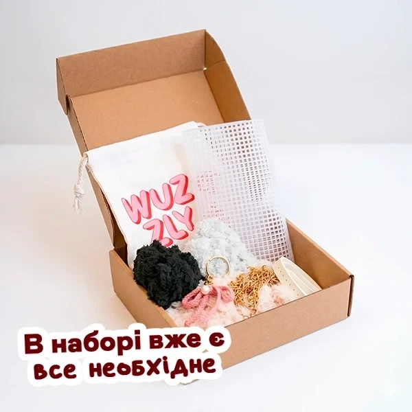 Набор пушистая сумка Punch Карамельная волна - изображение 5