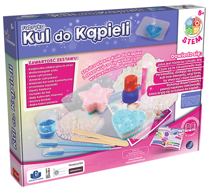 Набір для наукових експериментів Trefl Science 4 You Фабрика бомбочок для ванни (61096) (5900511610963) - зображення 2