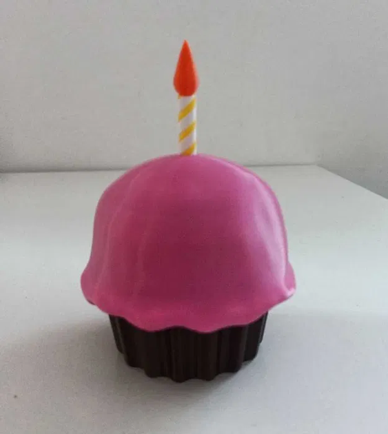 Фігурка Кекс Чики фнаф FNAF Mr Cupcake колекційна модель 3D друк пластик 140 мм - зображення 3