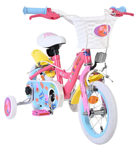 Детский велосипед Volare Peppa Pig 12" Розовый 20537-FW12 05378 (8715347205378) - Фото 3 Детский велосипед Volare Peppa Pig 12" Розовый 20537-FW12 05378 (8715347205378) - изображение 3