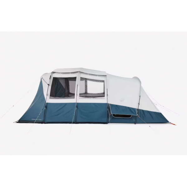 Туристическая Палатка с Тамбуром QUECHUA Arpenaz 6.3 F&B 6 Person Шестиместная Трехкомнатная Водонепроницаемая - изображение 10