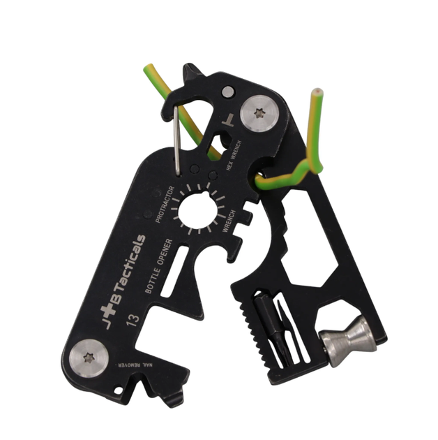 Мультитул JB Tacticals EDC 25в1 JB-18 Карта с Инструментами в Форме Винтовки - изображение 2
