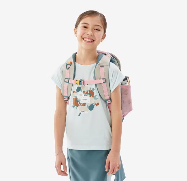Дитячий Туристичний (Похідний) Рюкзак QUECHUA MH900 15л 39x25x20см Бірюзовий - зображення 10