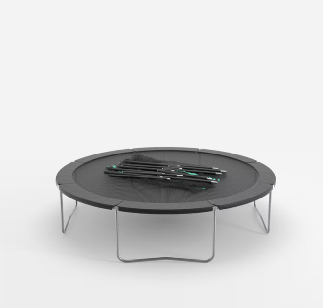 Уличный Батут DOMYOS с защитной сеткой Диаметр 360 см Черный - Фото 3 Уличный Батут DOMYOS с защитной сеткой Диаметр 360 см Черный - изображение 3