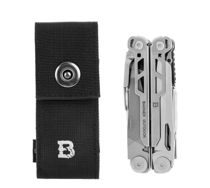 Мультитул Badger Outdoor Viper 19 Инструментов Нейлоновый Чехол Серия BO-MLT-VPR - изображение 2