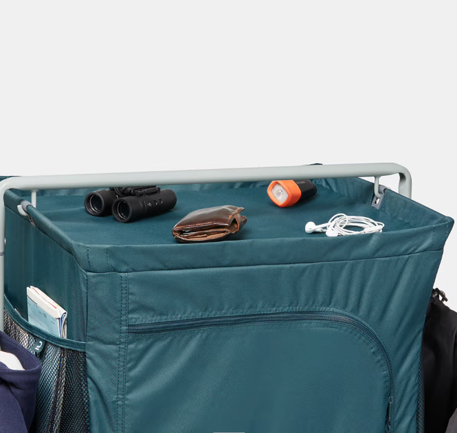 Складная Шафа Для Кемпинга Пикника QUECHUA Basic 115 х 62 х 50 см Синий - изображение 5