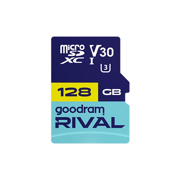 Карта памяти Goodram Rival microSD 128GB 100MB/s U3 V30 с адаптером (TGD-GGSM3AA1280R12) - изображение 2