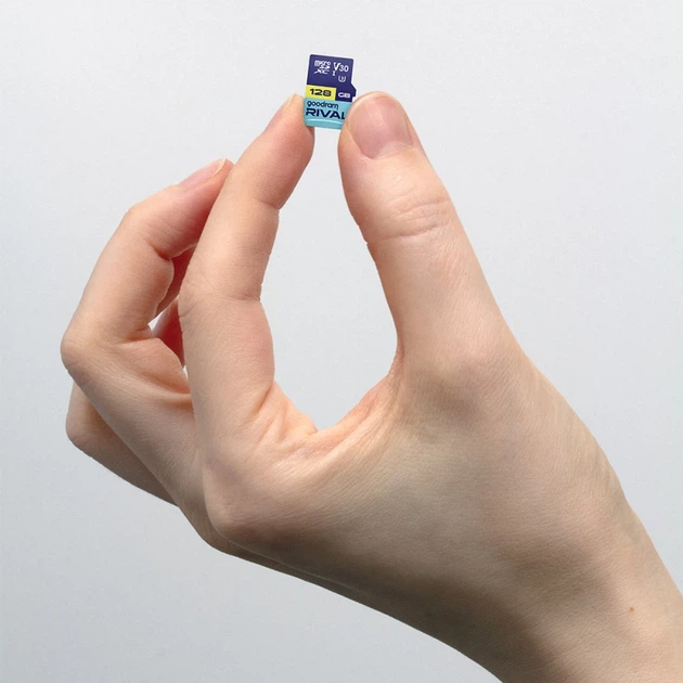 Карта памяти Goodram Rival microSD 128GB 100MB/s U3 V30 с адаптером (TGD-GGSM3AA1280R12) - изображение 6