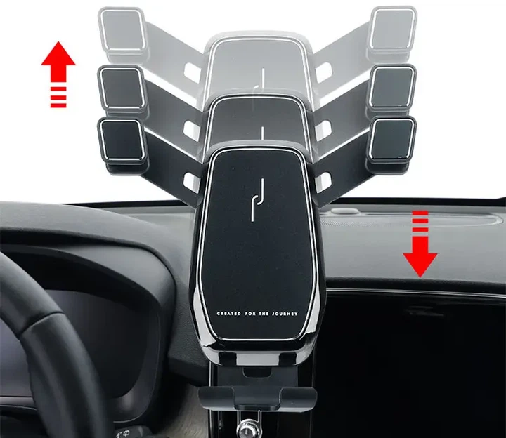 Комплект держателя для Volkswagen Passat B6, B7, CC. Базовая основа + гравитационный держатель Journey. - изображение 8