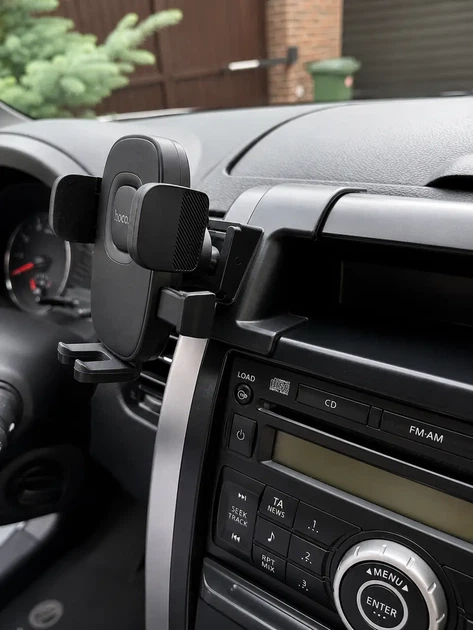 Держатель телефона для Nissan X-Trail T31(Комлект: основа для панели X-Trail T31 + держатель HOCO H75). - Фото 10 Держатель телефона для Nissan X-Trail T31(Комлект: основа для панели X-Trail T31 + держатель HOCO H75). - изображение 10