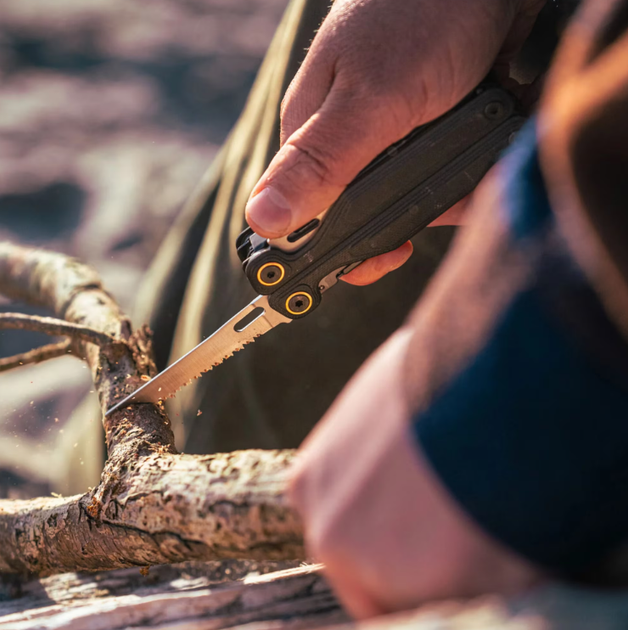Мультитул из Порошковой Стали CPM MagnaCut Leatherman Wave Alpha Canyonland 16 Инструментов Черный (833334) - изображение 4
