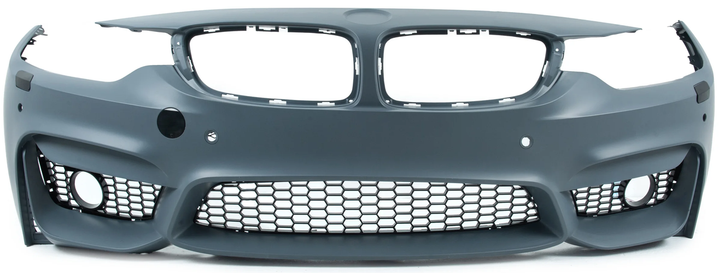 Передний бампер в стиле M4 F82 для BMW 4 серия F32/F33/F36 2012-2020 гг - изображение 2