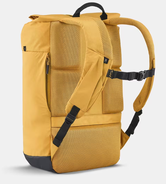 Туристичний Рюкзак QUECHUA NH Escape 500 Rolltop 23л 46 х 28 х 22 см Жовтий - зображення 3