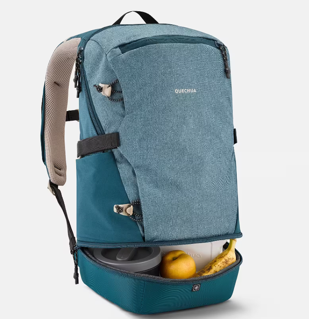 Туристический Рюкзак QUECHUA NH Arpenaz 500 Ice Compartment 20л 45 х 25 х 15 см Бирюзовый Совместимые с Питьевой Системой - изображение 4