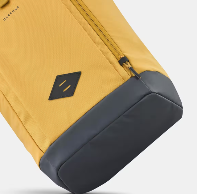 Туристичний Рюкзак QUECHUA NH Escape 500 Rolltop 23л 46 х 28 х 22 см Жовтий - зображення 9