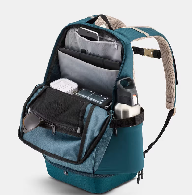 Туристический Рюкзак QUECHUA NH Arpenaz 500 Ice Compartment 20л 45 х 25 х 15 см Бирюзовый Совместимые с Питьевой Системой - изображение 5