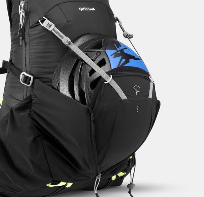 Туристический Рюкзак QUECHUA FH500 17л 48 х 34 х 21 см Черный Совместимые с Питьевой Системой Дождевик - изображение 6
