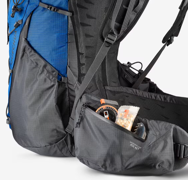 Туристический Рюкзак QUECHUA MH900 25л 45 х 25 х 15 см Синий Совместимые с Питьевой Системой - Фото 10 Туристический Рюкзак QUECHUA MH900 25л 45 х 25 х 15 см Синий Совместимые с Питьевой Системой - изображение 10