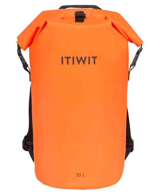 Гермомішок ITIWIT IPX6 (63 х 26см 30л) Герметична Сумка Помаранчевий - Фото 2 Гермомішок ITIWIT IPX6 (63 х 26см 30л) Герметична Сумка Помаранчевий - зображення 2