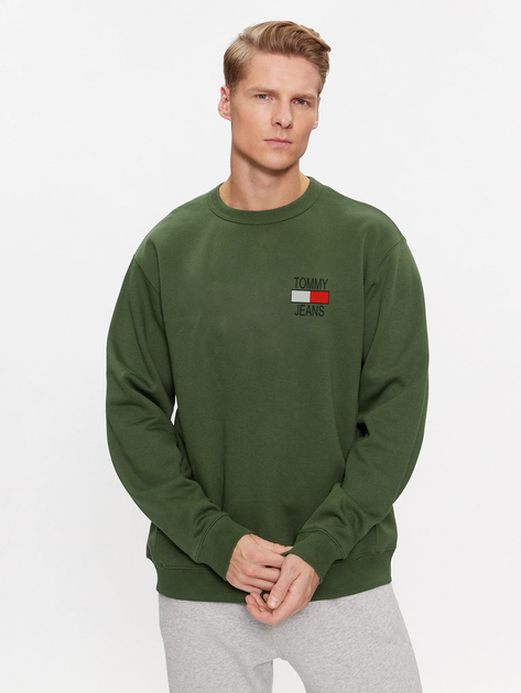 Свитшот на флисе Tommy Hilfiger повседневный с принтом демисезонный Хаки L (MST0001865) - Фото 1 Свитшот на флисе Tommy Hilfiger повседневный с принтом демисезонный Хаки L (MST0001865) - изображение 1