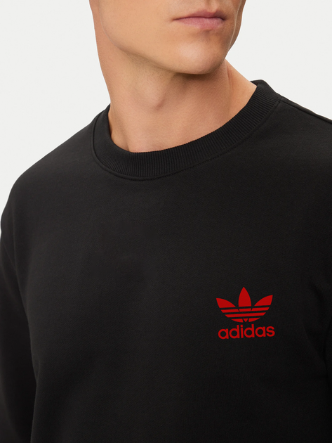 Чоловічий світшот на флісі Adidas Розмір M Чорний (MST0001713) - Фото 4 Чоловічий світшот на флісі Adidas Розмір M Чорний (MST0001713) - зображення 4