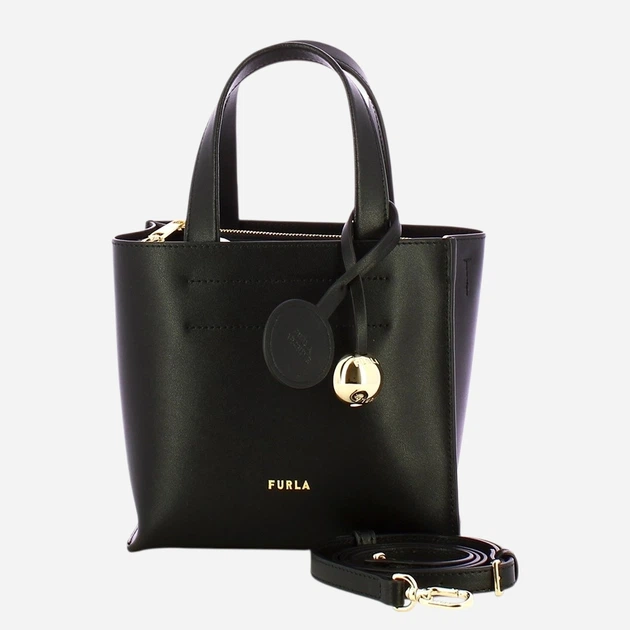 Torebka crossbody damska skórzana Furla WB02124BX3104O60001007 Czarna (800070360629) - obraz 3