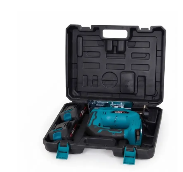 Аккумуляторный лобзик BOXER SR-077 24V 3Ah с двумя аккумуляторами глубиной реза 75 мм и быстрой заменой пилок - изображение 6