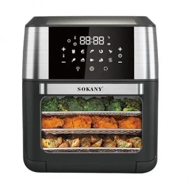 Аерофритюрниця Sokany на 12 л, 1800Вт SKZG8029 - изображение 6