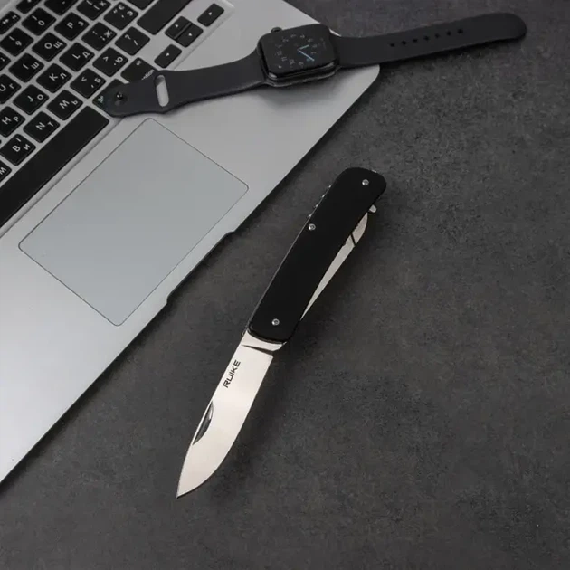 Багатофункціональний ніж Ruike Criterion L42, (8.5 см) 12C27 / G10 чорний, 19 інстр. - изображение 10