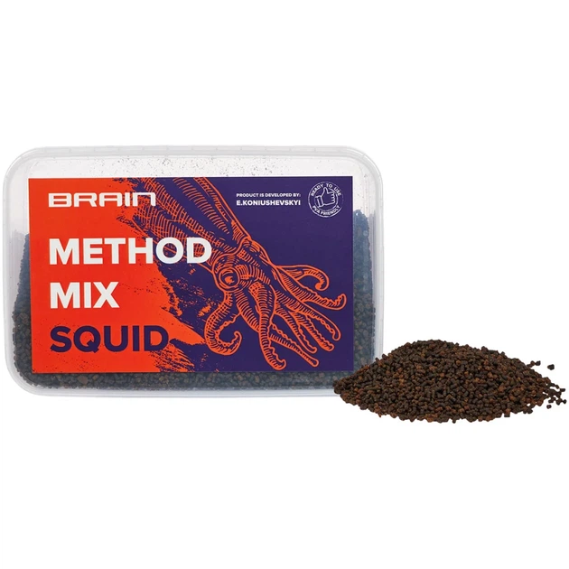 Метод Мікс Brain Squid (кальмар) 400g - Фото 1 Метод Мікс Brain Squid (кальмар) 400g - зображення 1