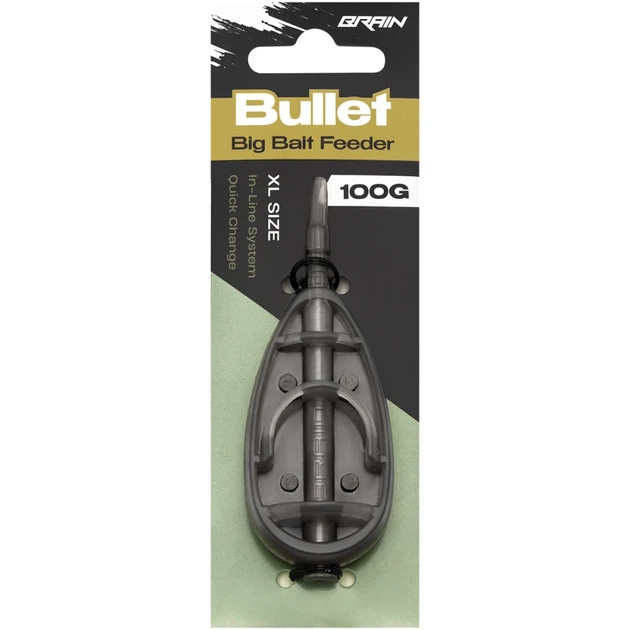 Кормушка Brain Bullet Big Bait Feeder XL 100g - изображение 2