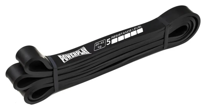 Еспандер-петля (гумка для фітнесу та кроссфіту) PowerPlay 4117 Power Band Чорна (16-32kg) (Чорна (20-45kg)) - Фото 2 Еспандер-петля (гумка для фітнесу та кроссфіту) PowerPlay 4117 Power Band Чорна (16-32kg) (Чорна (20-45kg)) - изображение 2
