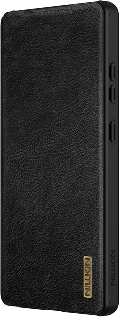 Etui Nillkin Qin Pro Leather do Samsung Galaxy S25 Ultra Black (6902048290532) - obraz 2