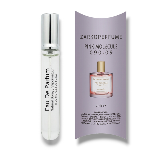 Парфюмированная вода унисекс No Brand (версия Zarkoperfume Pink Molecule 090 09), 20 ml - Фото 1 Парфюмированная вода унисекс No Brand (версия Zarkoperfume Pink Molecule 090 09), 20 ml - изображение 1