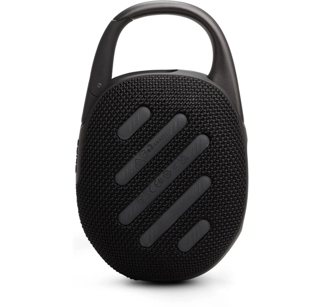 Портативная Bluetooth-колонка JBL Clip 5 IP67 7 Вт с карабином, черная - изображение 3