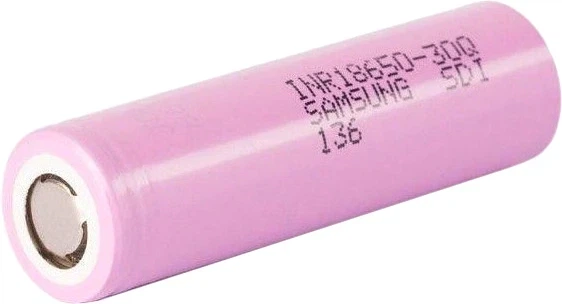 Аккумулятор Samsung 18650 Li-Ion INR18650-35, 3350mAh, 8A, 4.2/3.6/2.5V Pink (YT12402) - Фото 1 Аккумулятор Samsung 18650 Li-Ion INR18650-35, 3350mAh, 8A, 4.2/3.6/2.5V Pink (YT12402) - изображение 1
