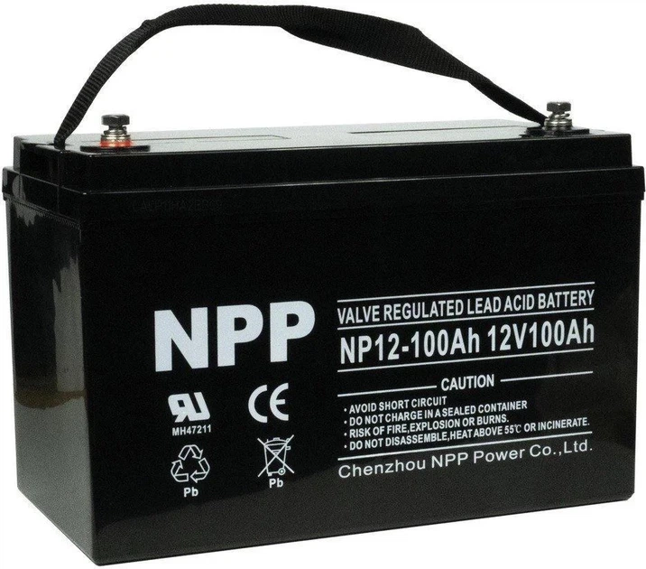 Аккумуляторная батарея NPP NP12-100 (NP12100) - изображение 2