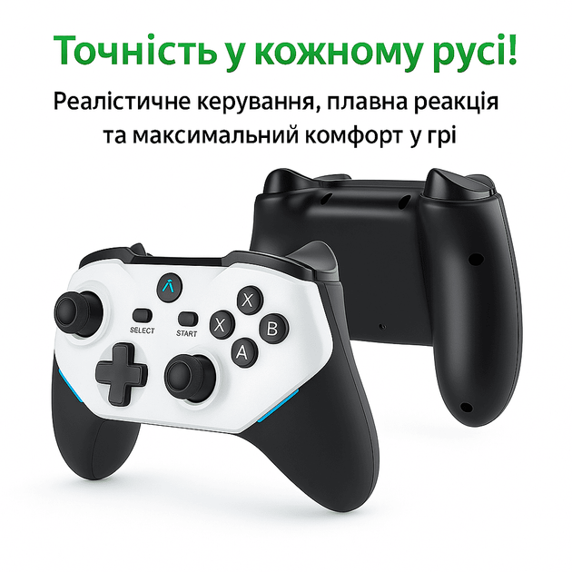 Ігрова приставка M88 Game Stick 4K — 30 000+ ігор, 2 бездротові геймпади, підтримка PS2/PSP/PS1 - зображення 8