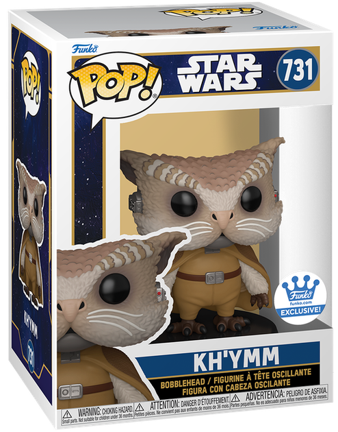 Фигурка Funko Pop! Star Wars (Звездные Войны) — #731 Kh'ymm - Фото 1 Фигурка Funko Pop! Star Wars (Звездные Войны) — #731 Kh'ymm - изображение 1